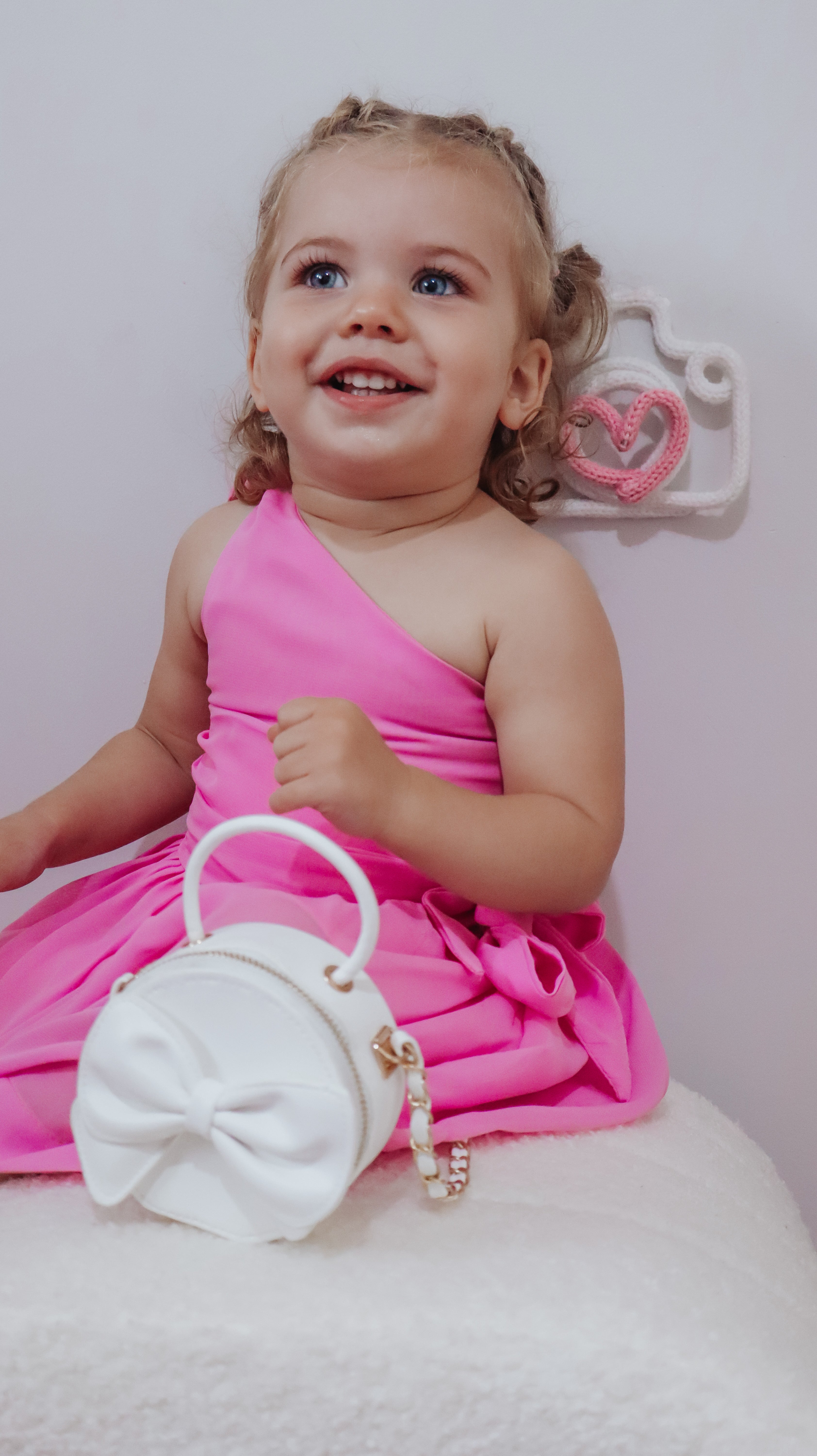 Lavender Bow Party Dress