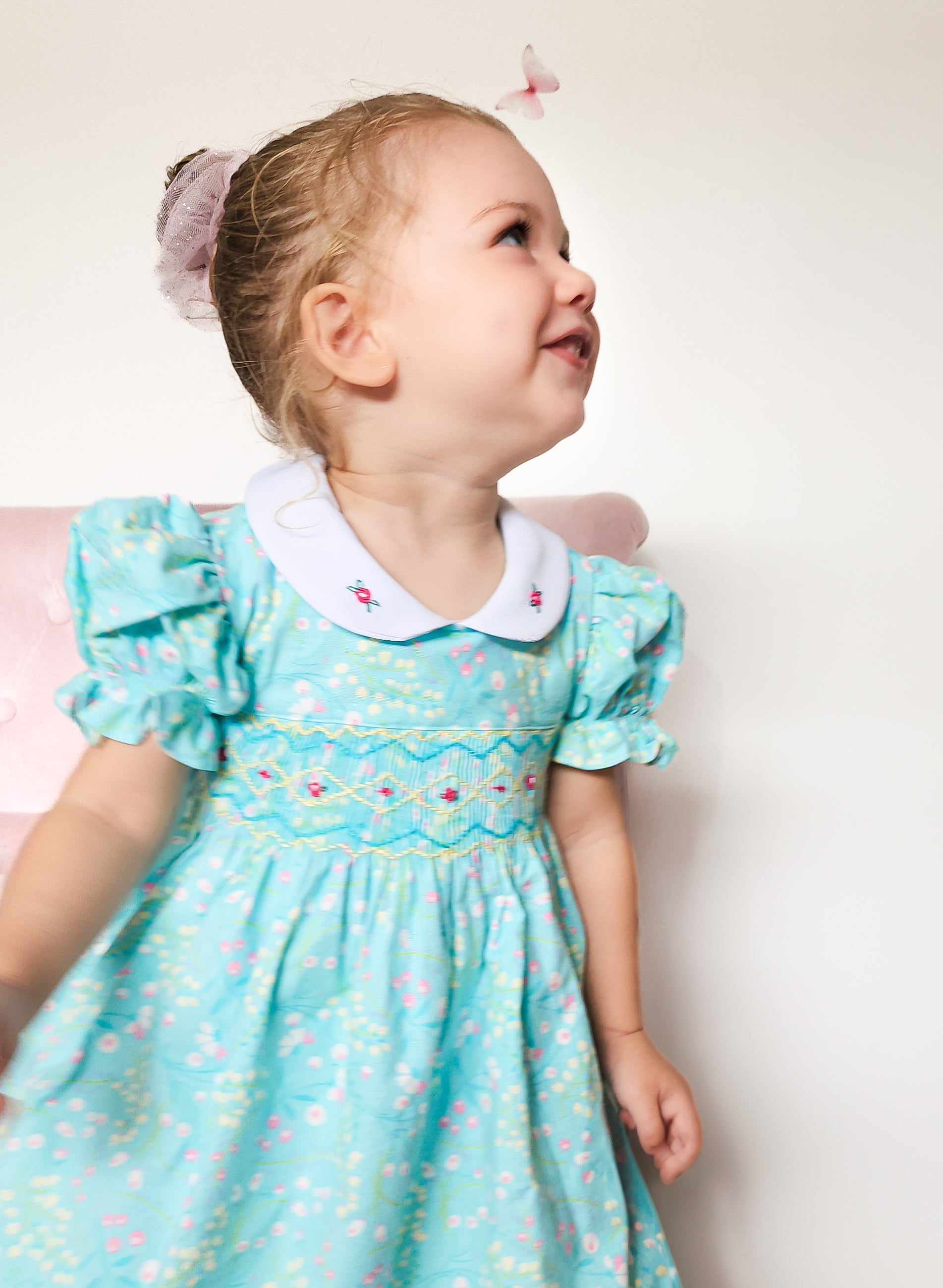 Saige's Seafoam Smock
