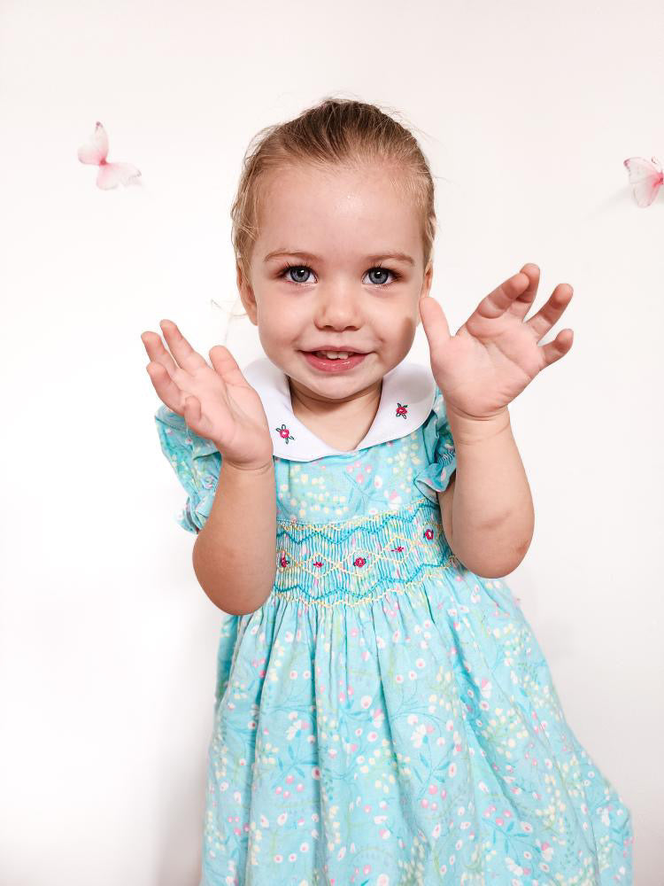 Saige's Seafoam Smock