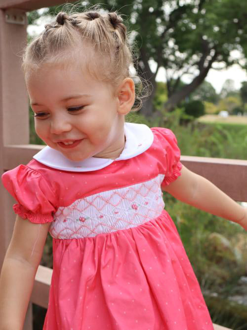 Kaylee Coral Smock