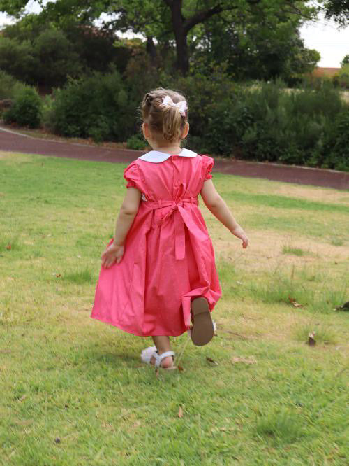 Kaylee Coral Smock