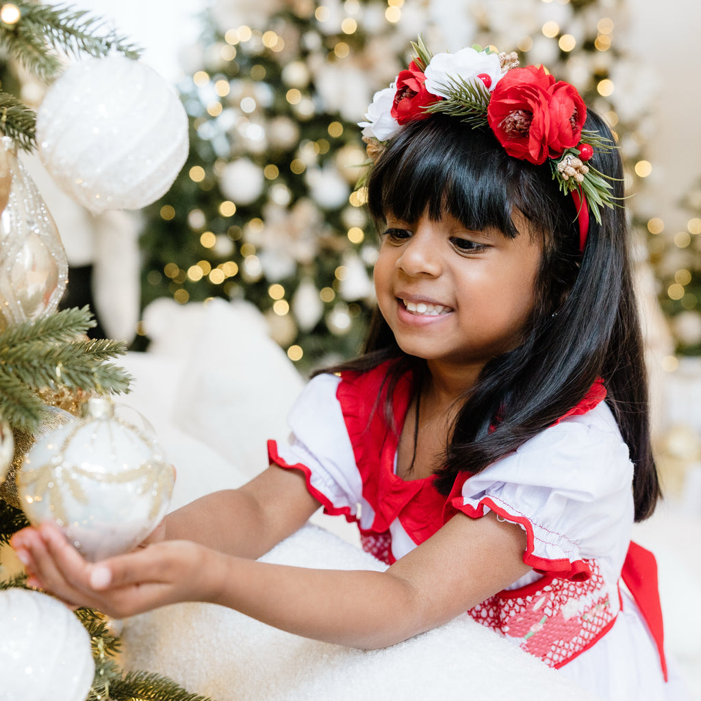 Christmas Eve Smock Dress