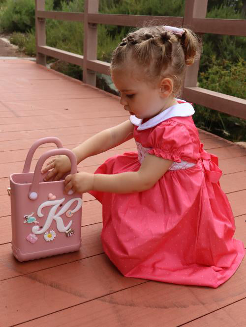 Kaylee Coral Smock