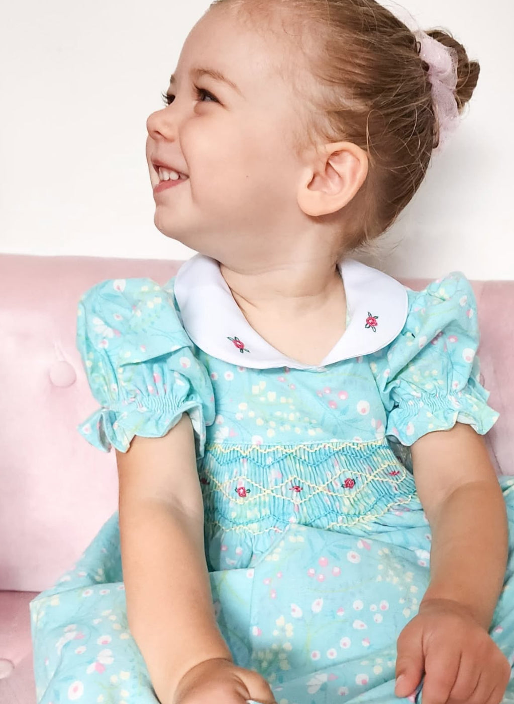 Saige's Seafoam Smock