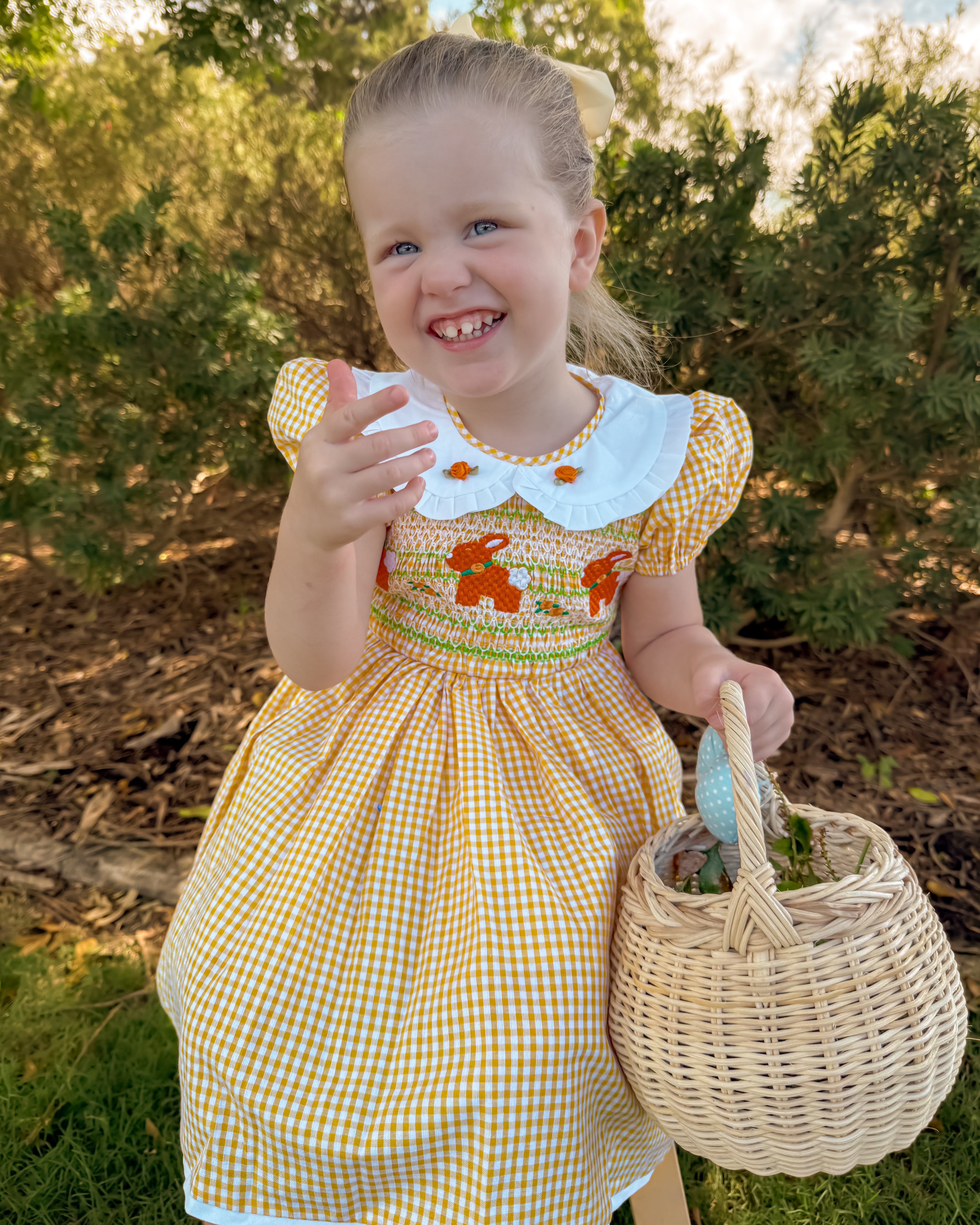 Buttercup Girls Smock Dress