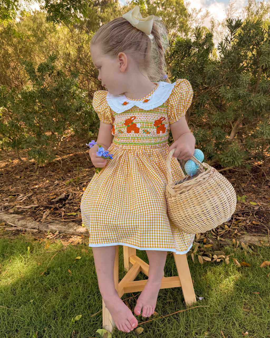 Buttercup Girls Smock Dress