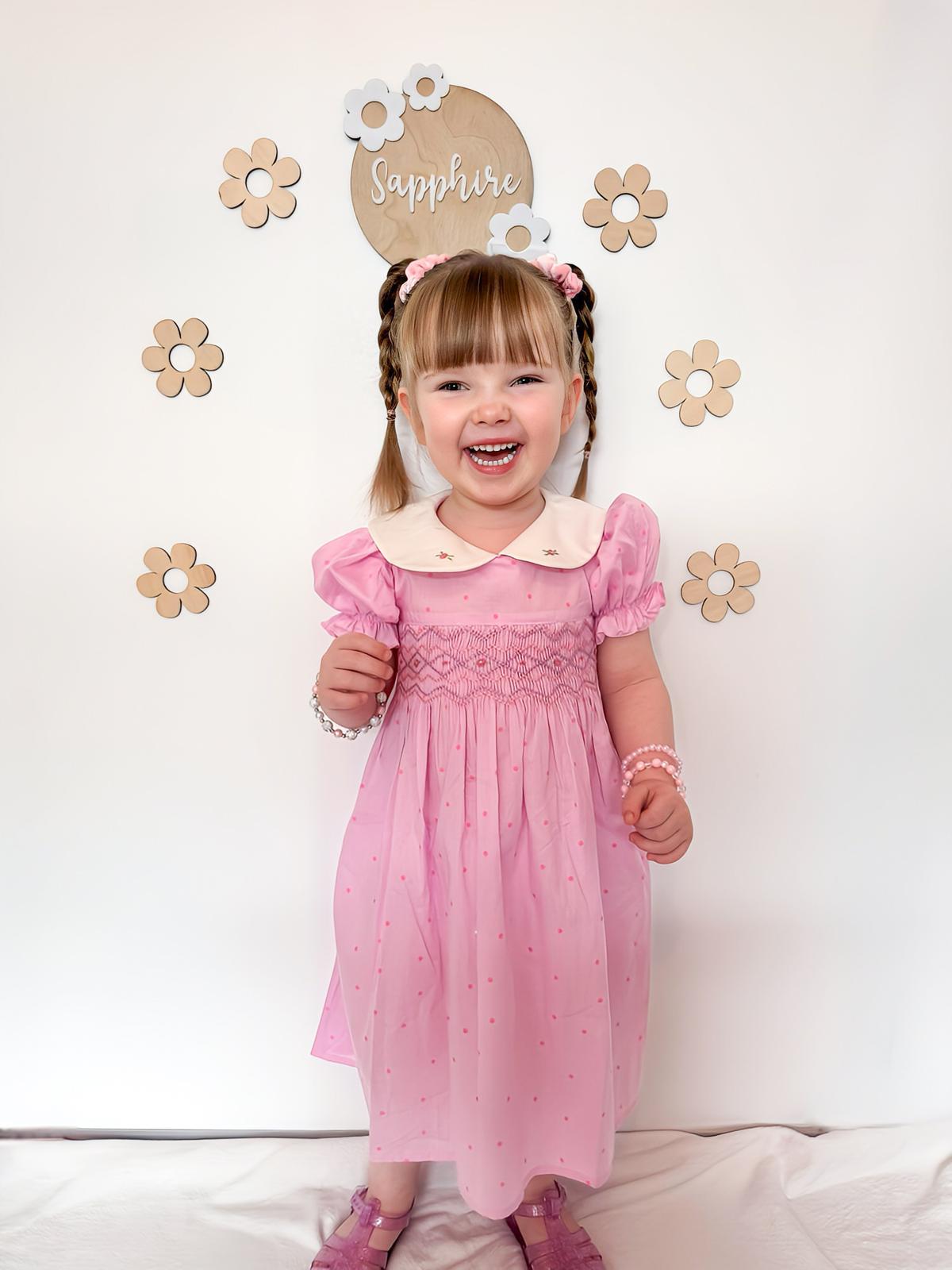 Sapphire Rose Smock