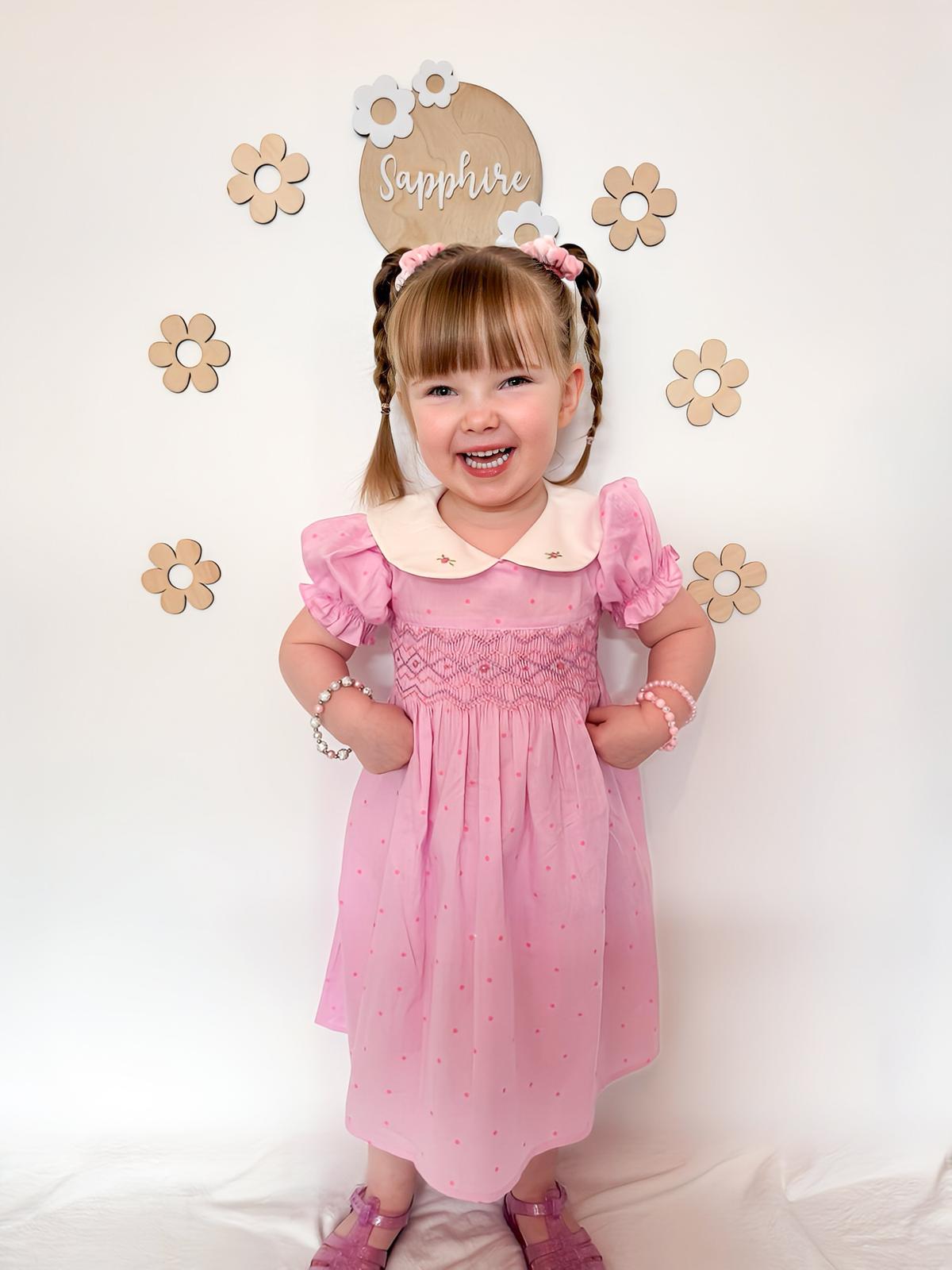Sapphire Rose Smock