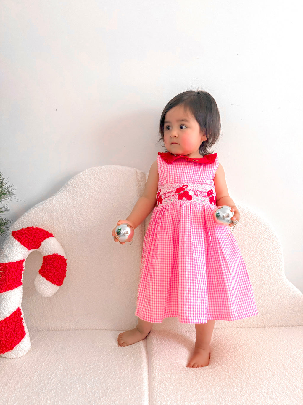 Smocked Holiday Hop Dress