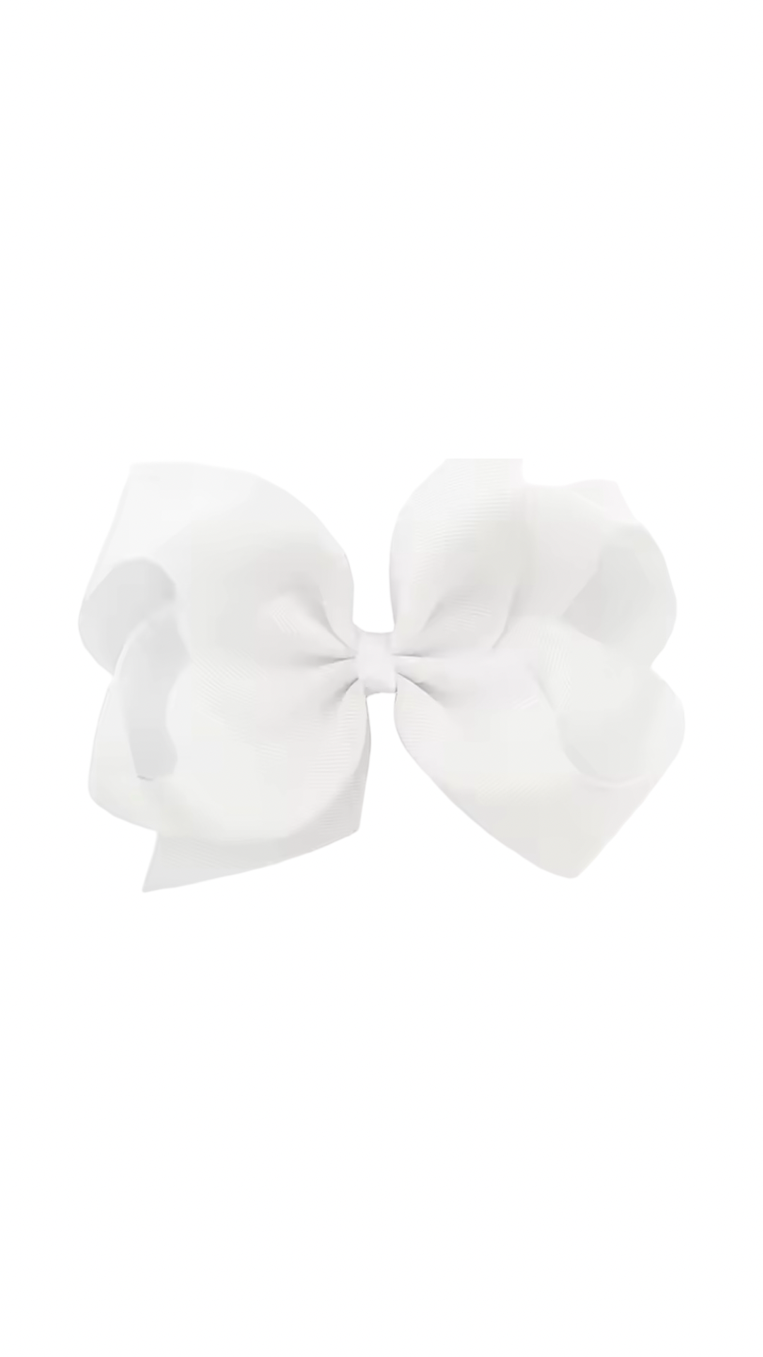 White Hair Bow