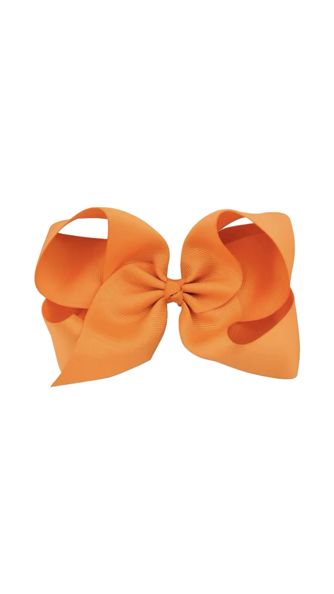 Orange Hair Bow