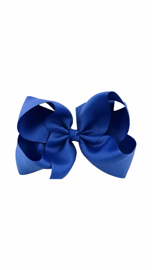 Blue Hair Bow