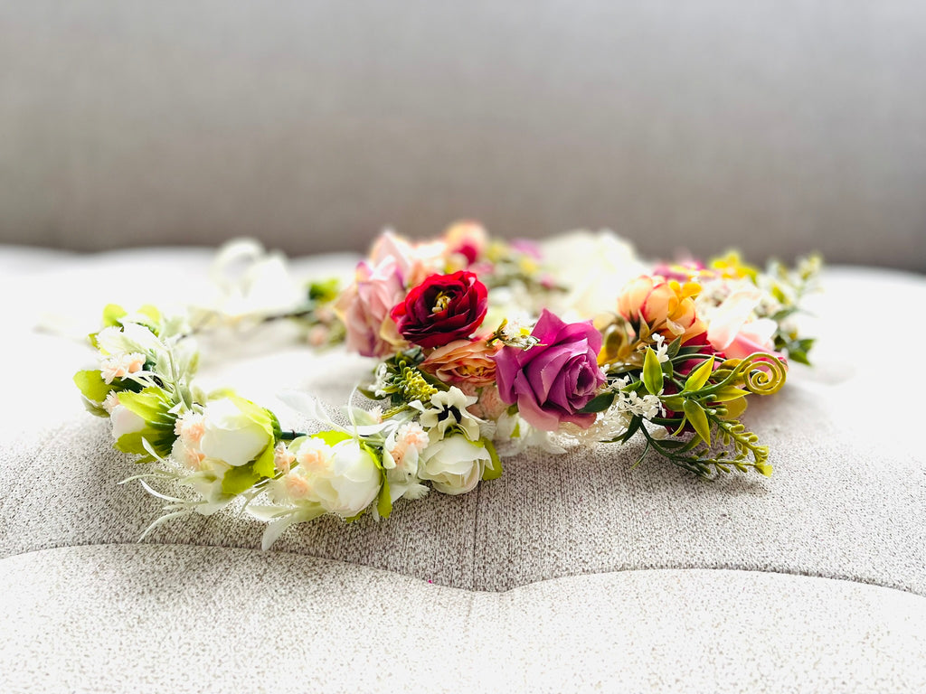 White Flower Crown