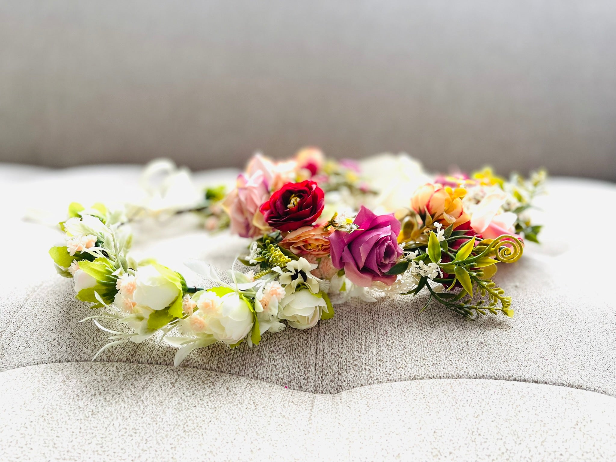 White Flower Crown