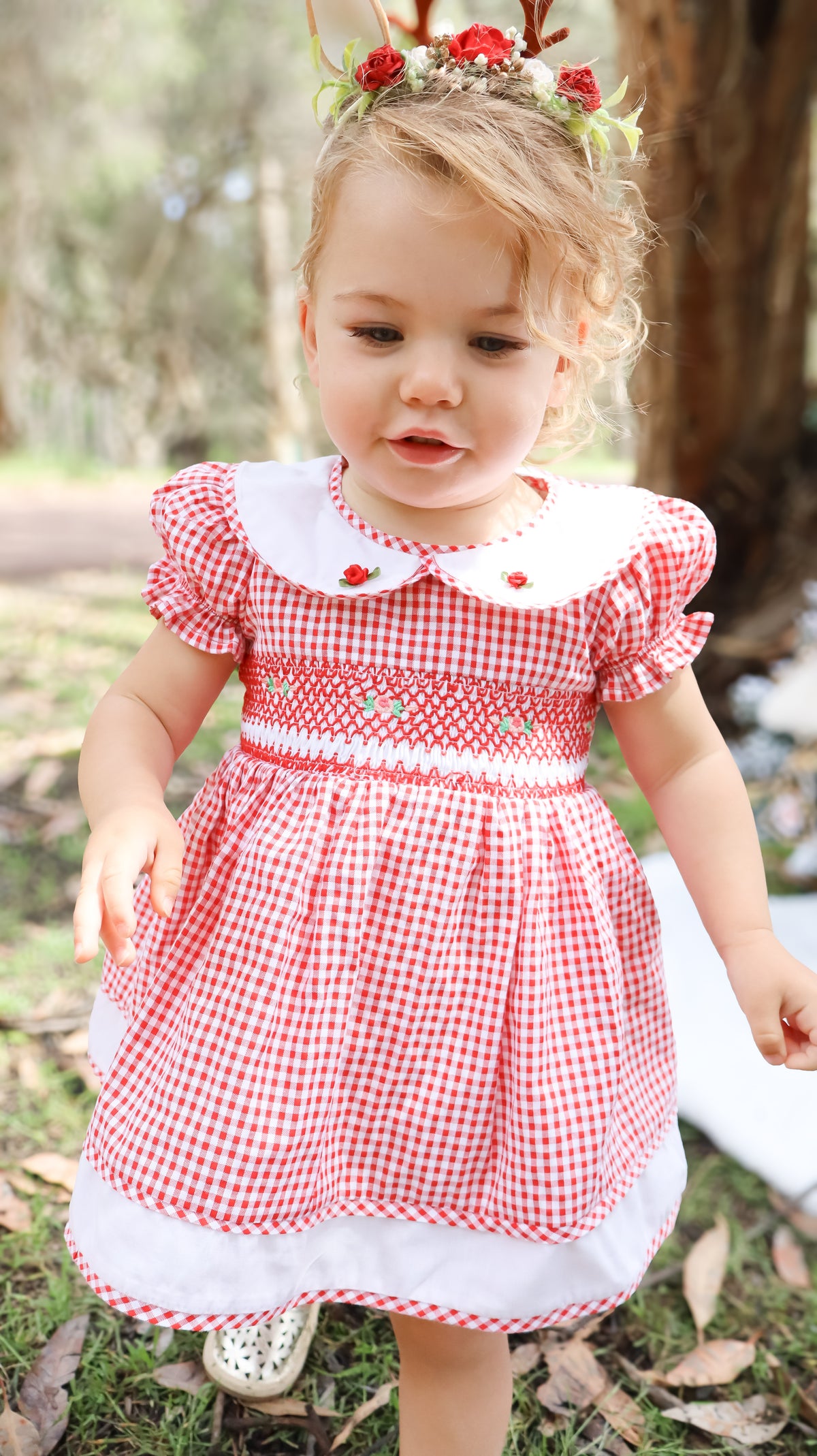 Smocked Berry Delight Dress