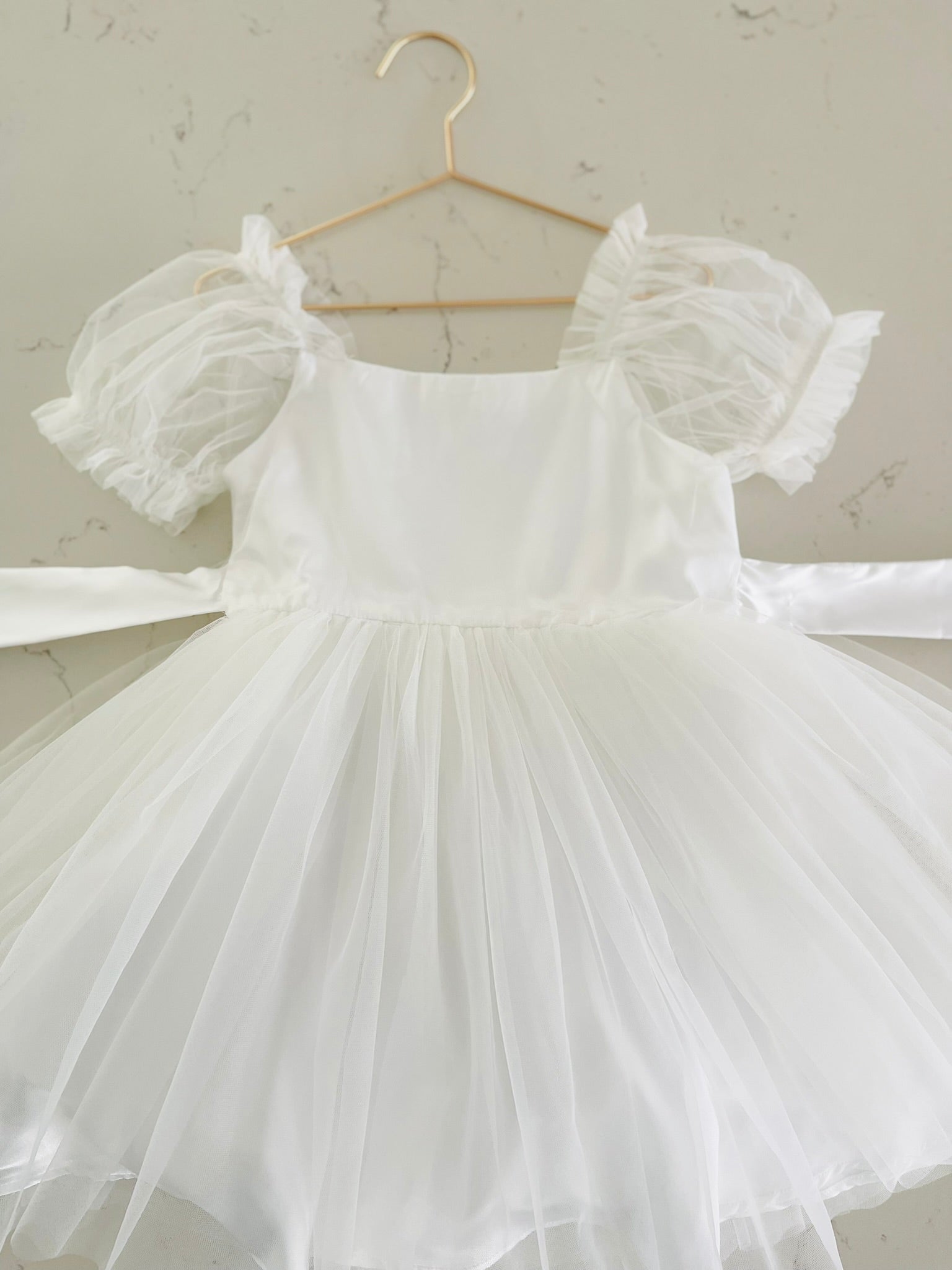 Swan Lake Flower Girl Party Dress