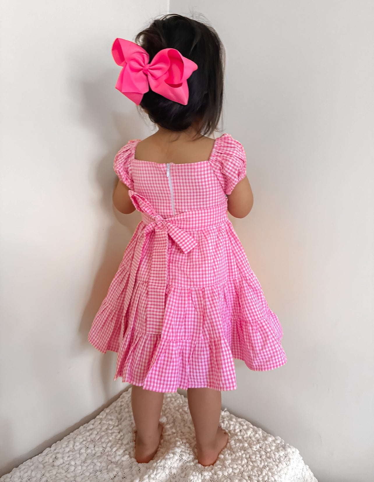 Rosie Ruffle Smock Dress