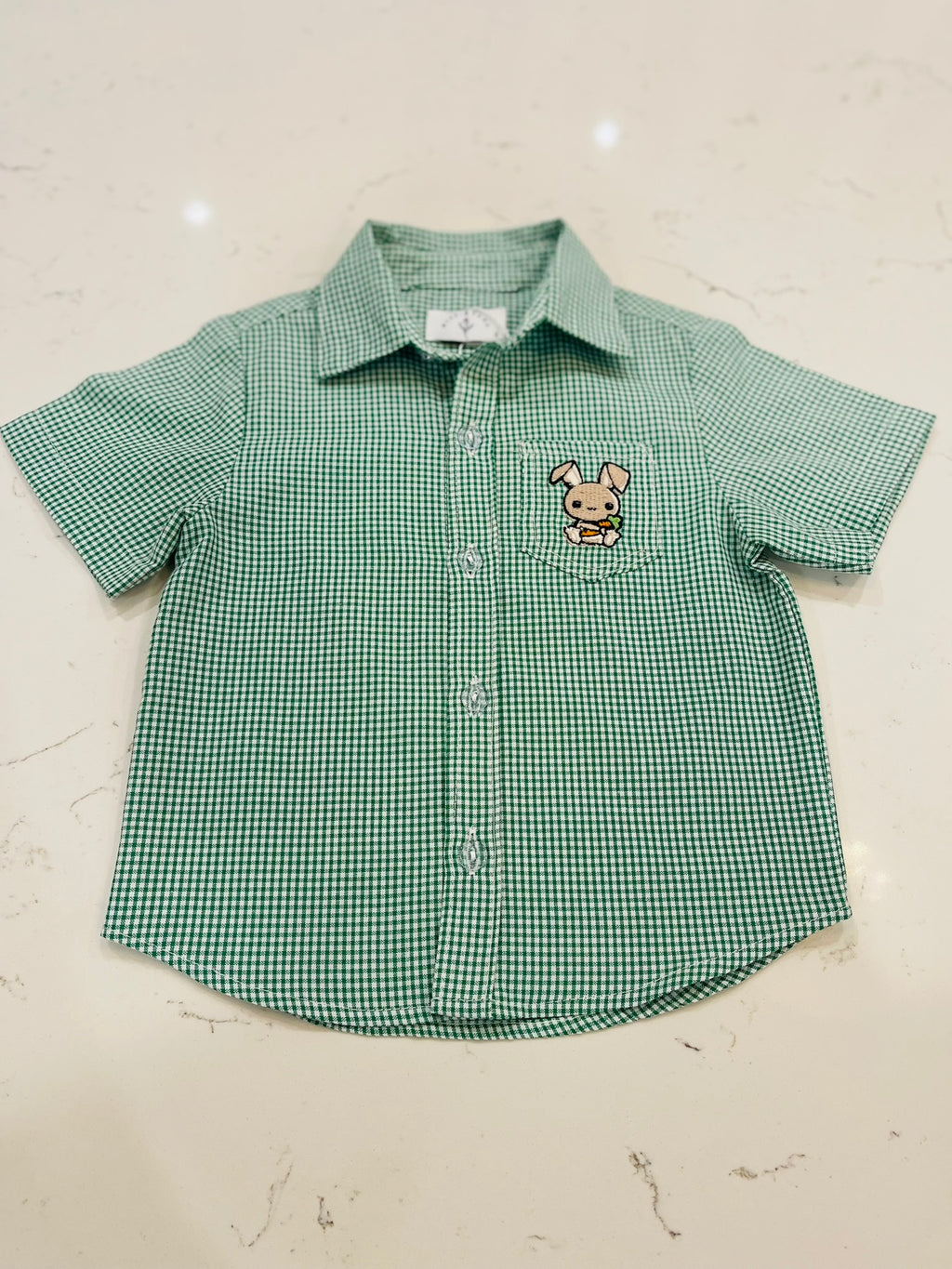 Forest Green Boys Shirt