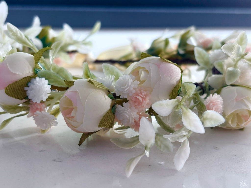 White Flower Crown