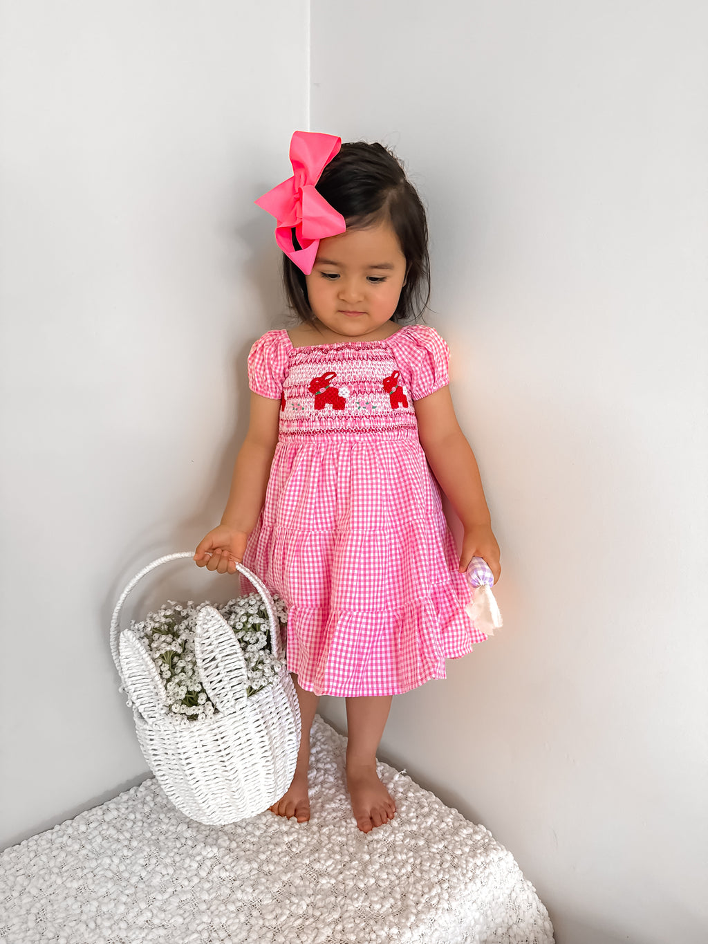 Rosie Ruffle Smock Dress