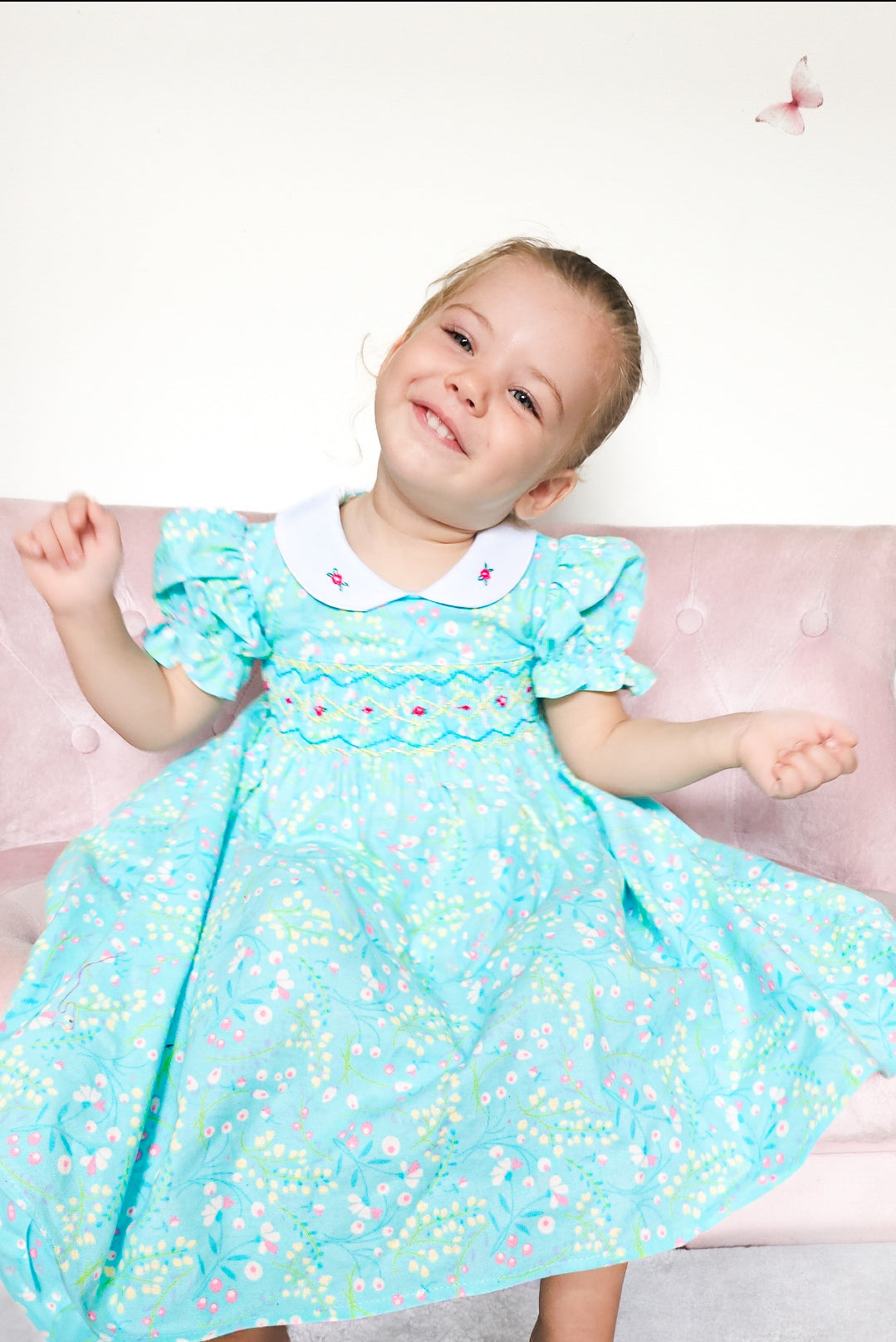 Saige's Seafoam Smock