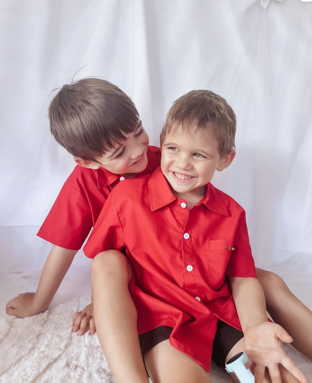 Red Joy Boys Shirt